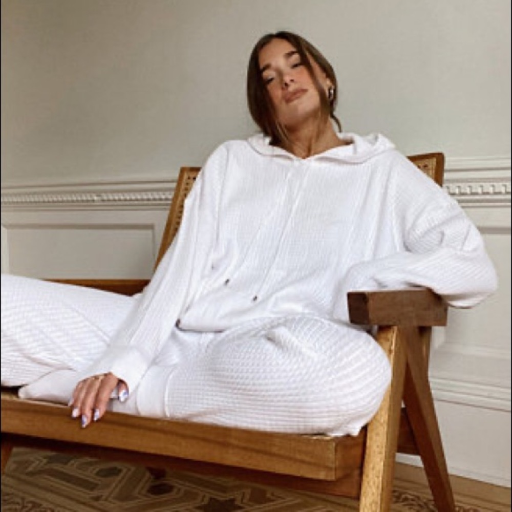 Danielle Bernstein Cable Knit lounge set